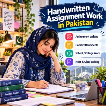 Handwriting Assignment Guide example artwork